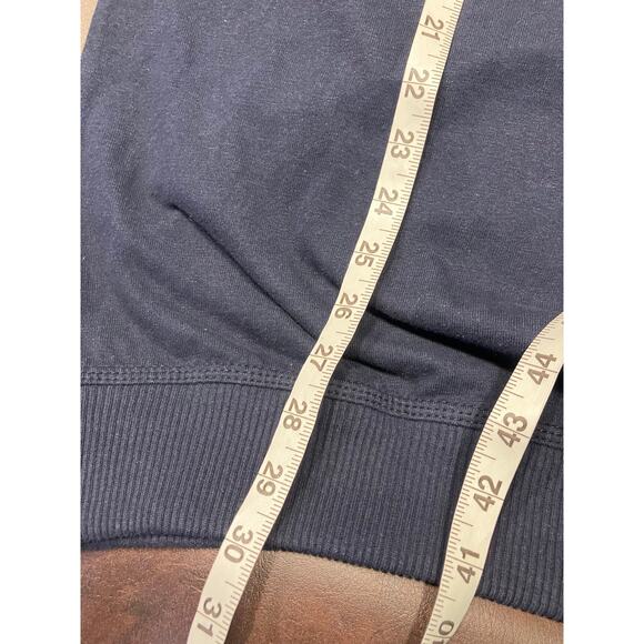 Club Room Mens XXL Navy Blue Button Mock‎ Neck Sweatshirt Cotton New Preppy - Picture 12 of 14